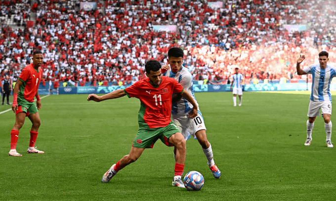 ماذا حدث في مباراة المغرب ضد الأرجنتين في أولمبياد باريس 2024؟