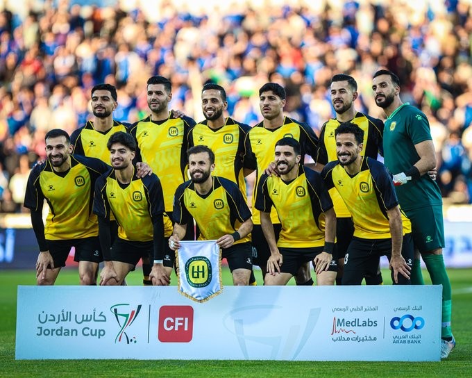 نادي الحسين يتوج بلقب كأس الأردن بالفوز على الرمثا 3 - 0