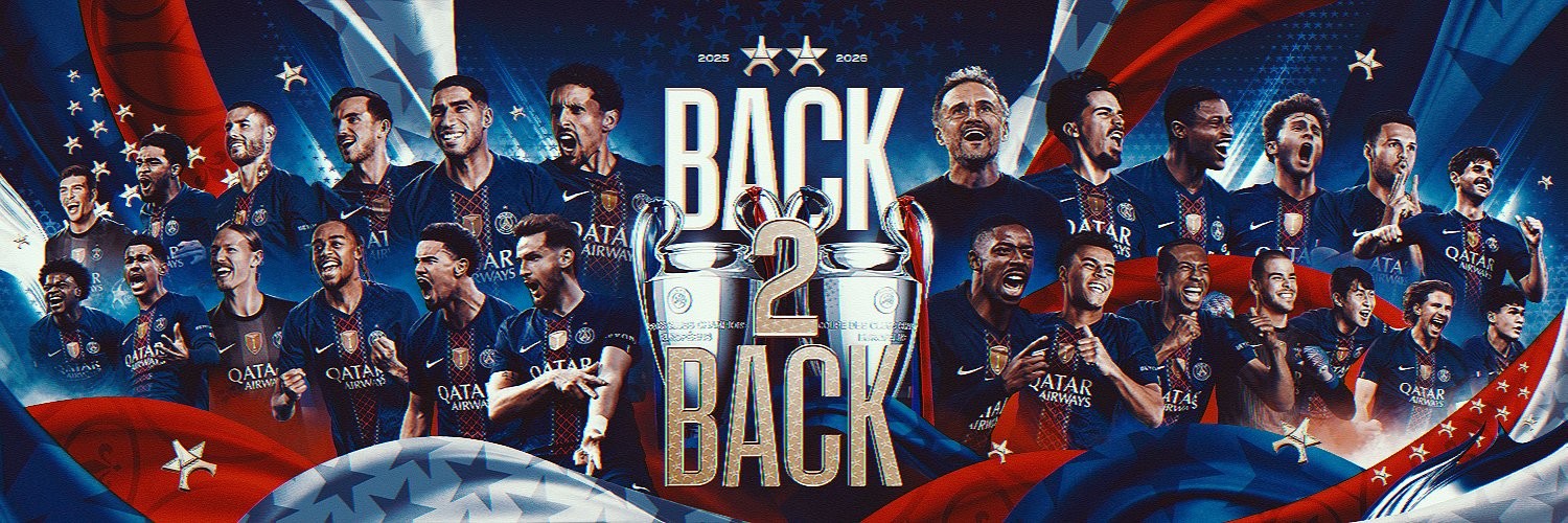 لقبان متتاليان في دوري أبطال أوروبا لباريس سان جيرمان ?✨