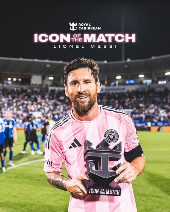 أصبح المهاجم ليونيل ميسي ثالث لاعب في تاريخ الدوري الأمريكي لكرة القدم يسجل هدفين على الأقل ويصنع هدفًا واحدًا في ثلاث مباريات متتالية بالدوري، والأول منذ تييري هنري في عام 2012