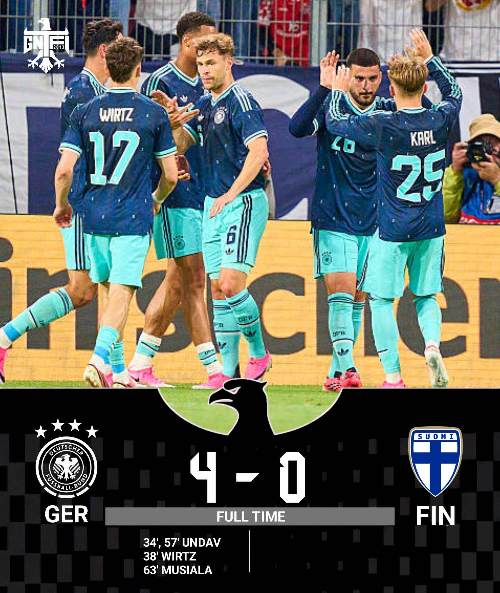 ألمانيا 4–0 فنلندا