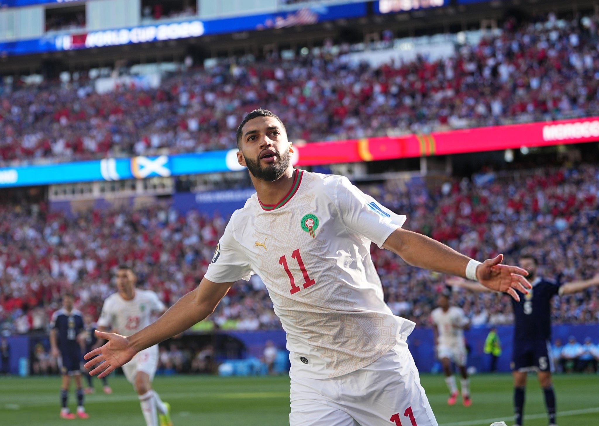 المغرب يواصل الإبهار… الصيباري يكتب التاريخ بهدف بعد 70 ثانية