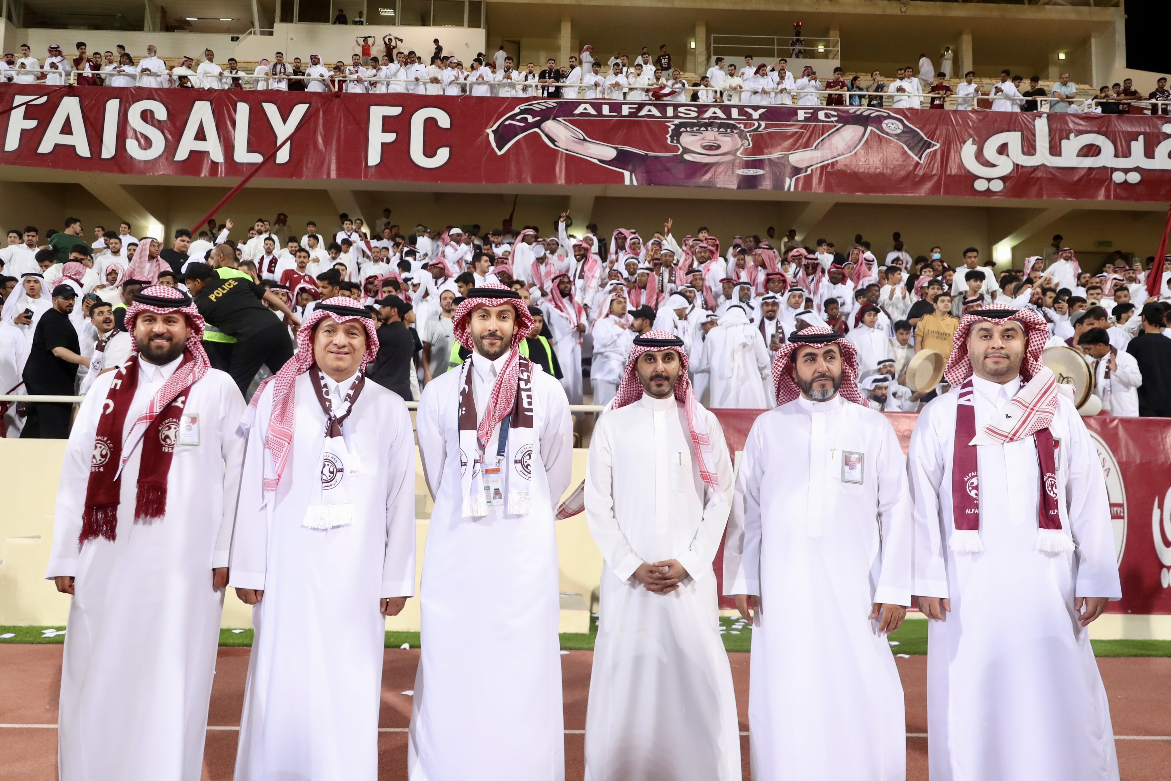 حجز نادي الفيصلي مقعده في دوري روشـن السعودي (دوري المحترفين السعودي