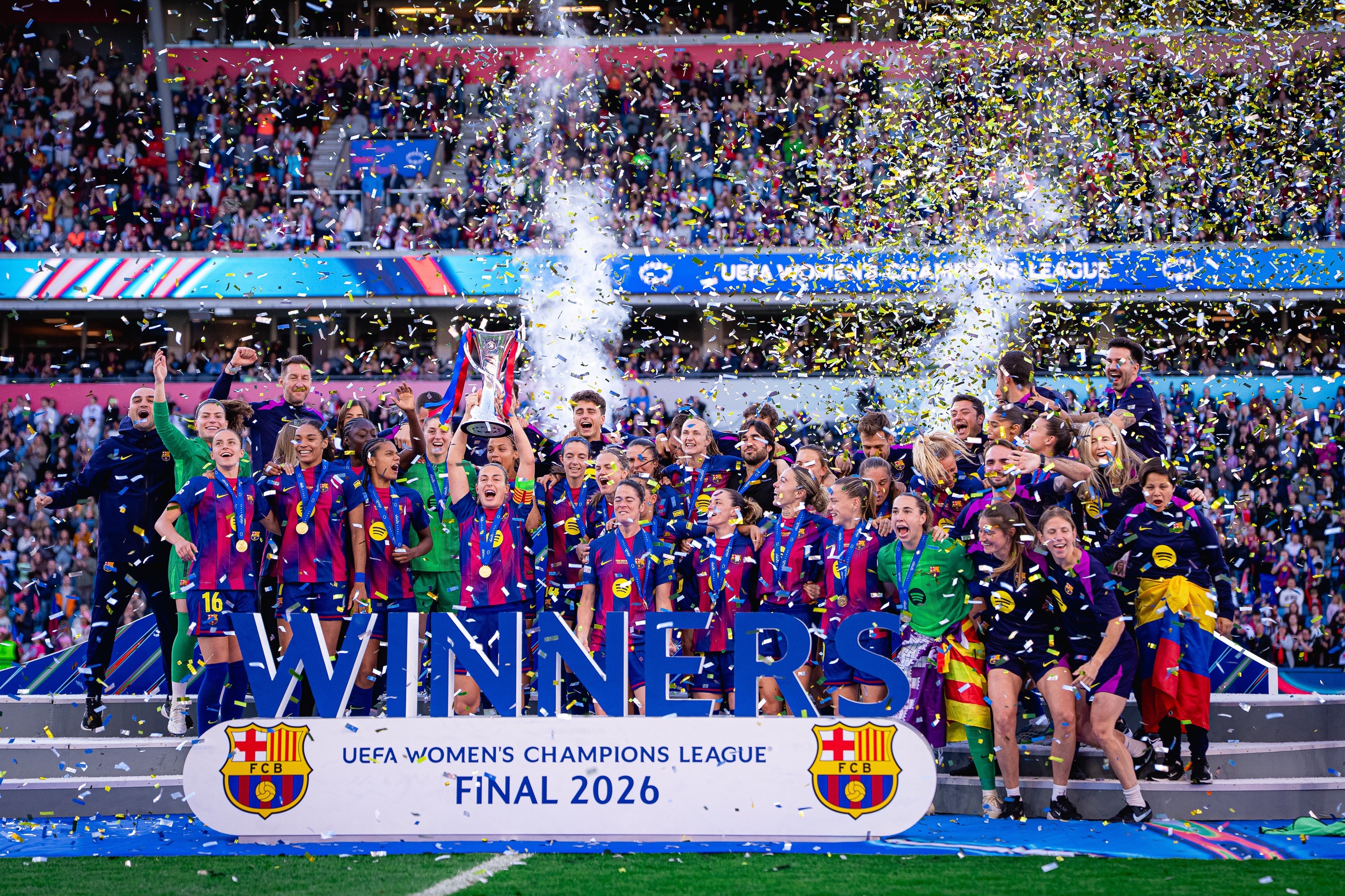 برشلونة لا يفوز فقط، بل يفرض أسلوبه، يسيطر على الإيقاع، ويحوّل النهائيات إلى عروض