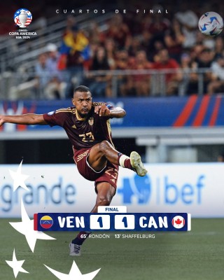كندا تهزم فنزويلا بركلات الترجيح… وتبلغ نصف النهائي