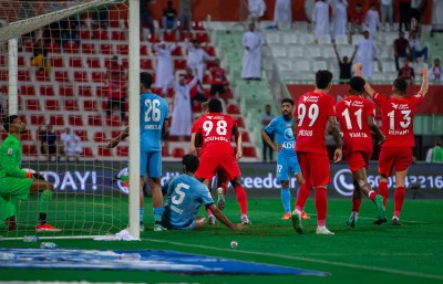  شباب الأهلي ضد بني ياس في الدوري