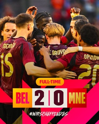 دي بروين يقود بلجيكا لفوز ودي قبل اليورو