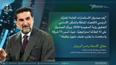 ياسر الرميان: السعودية تتطلع للاستثمار في كرة القدم بالبرازيل
