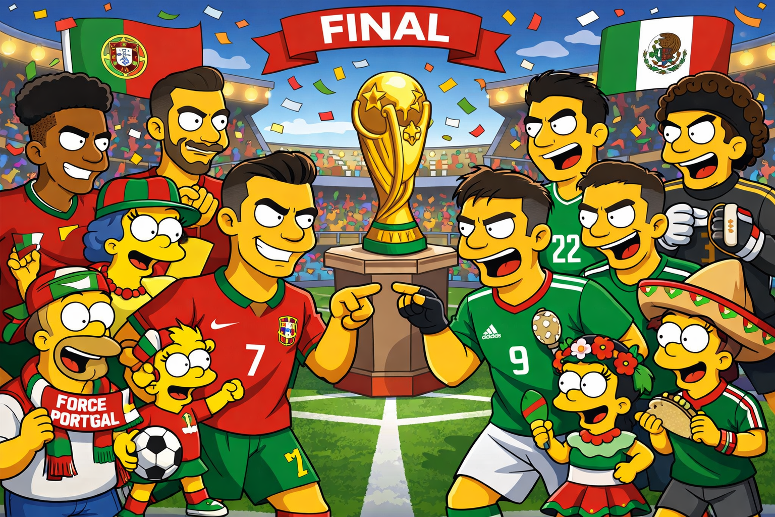 نهائي كأس العالم 2026… بين نبوءة عائلة سامبسون ورقصة الملك الأخيرة