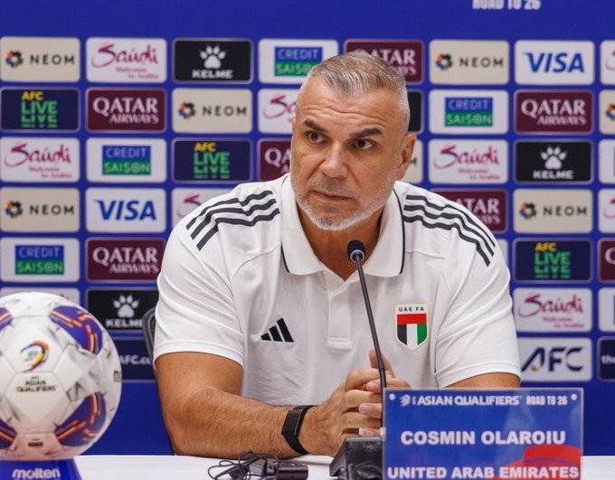 مجلس إدارة اتحاد الإمارات لكرة القدم يقـرر إنهاء التعاقد مع مدرب المنتخب الأول كوزمين أولاريو وجهازه المساعد.