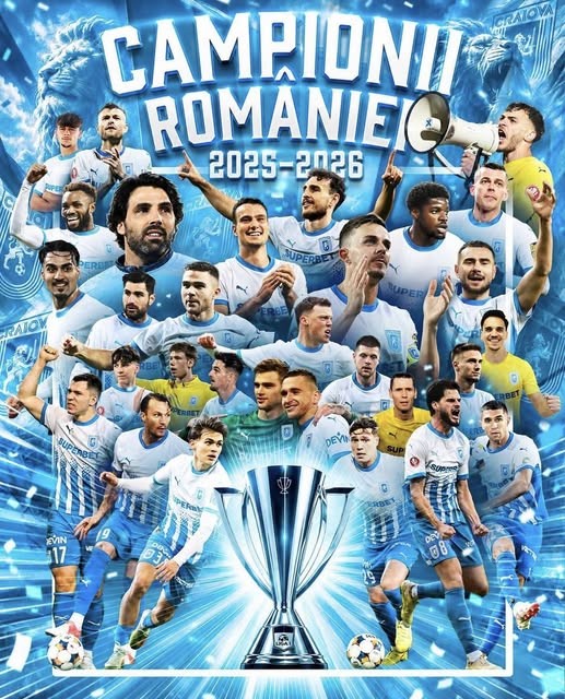 جامعة كرايوفا بطلًا لدوري السوبر الروماني 2025–26