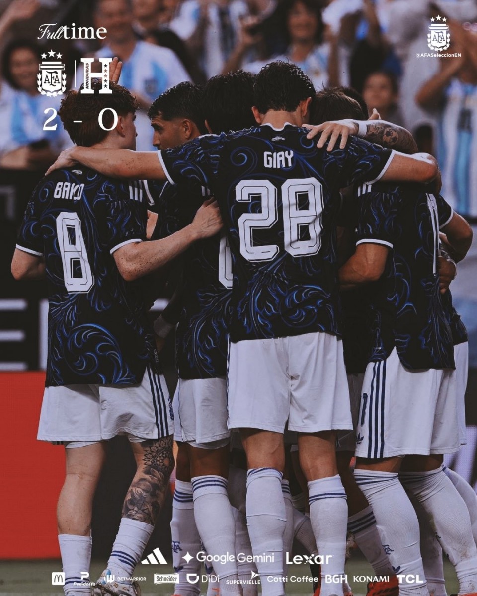 Argentina vs Honduras (2–0)