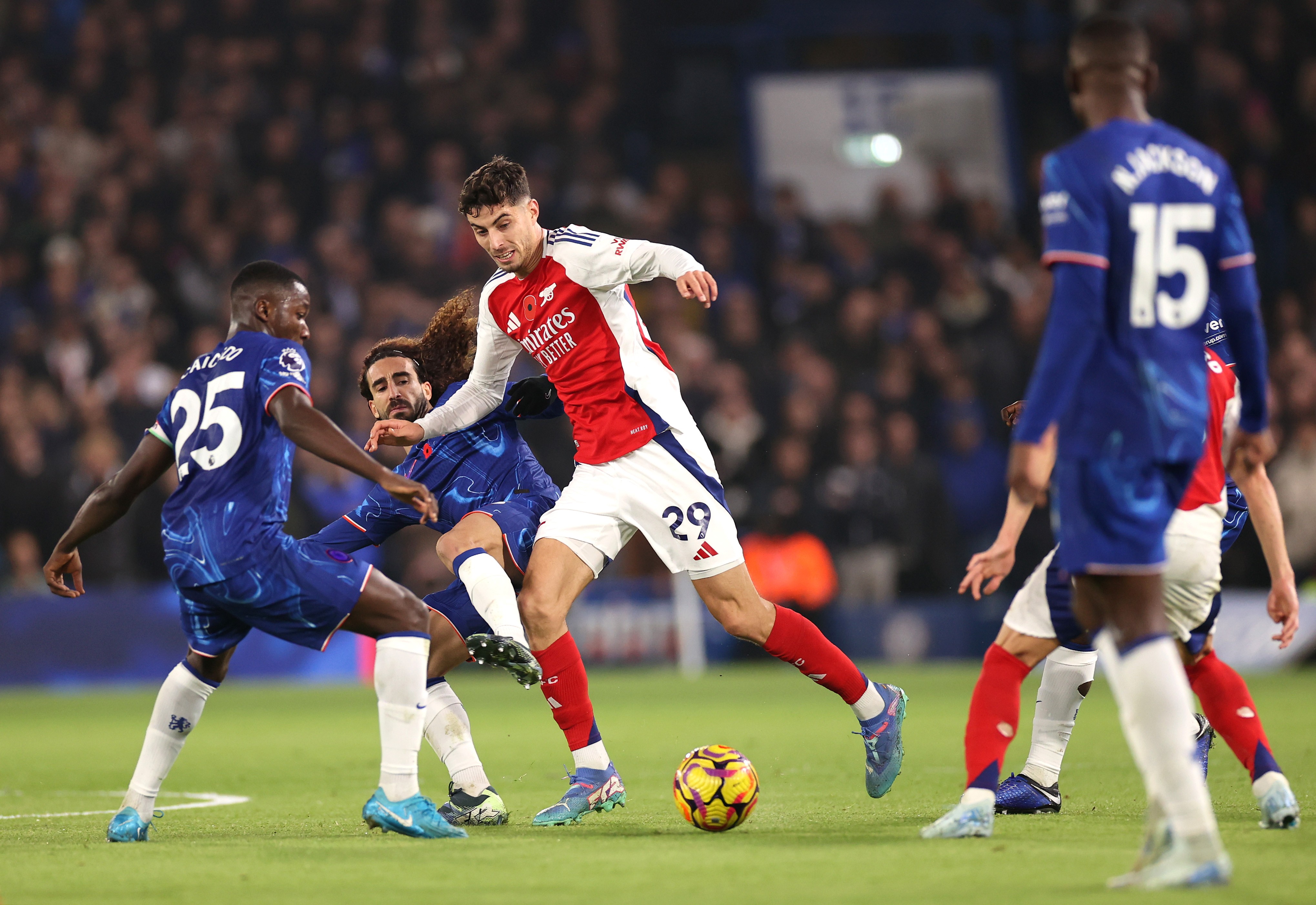 Chelsea 1-1 Arsenal: Player ratings as spoils shared in tense London derby