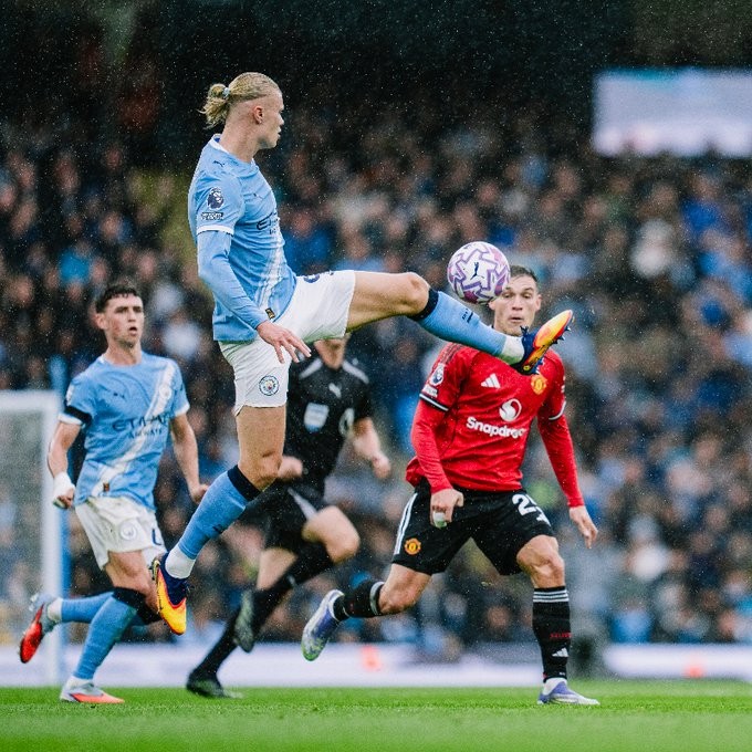 City enjoyed another brilliant derby day victory as goals from Phil Foden and two from Erling Haaland saw us triumph 3-0 over Manchester United.