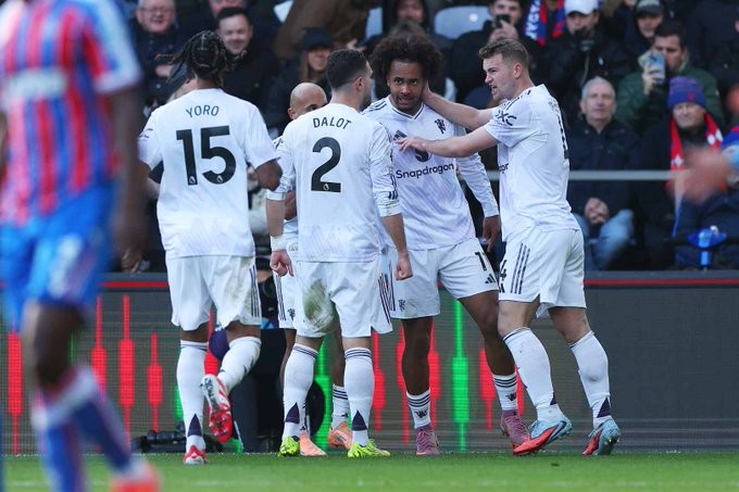 Crystal Palace 1 United 2