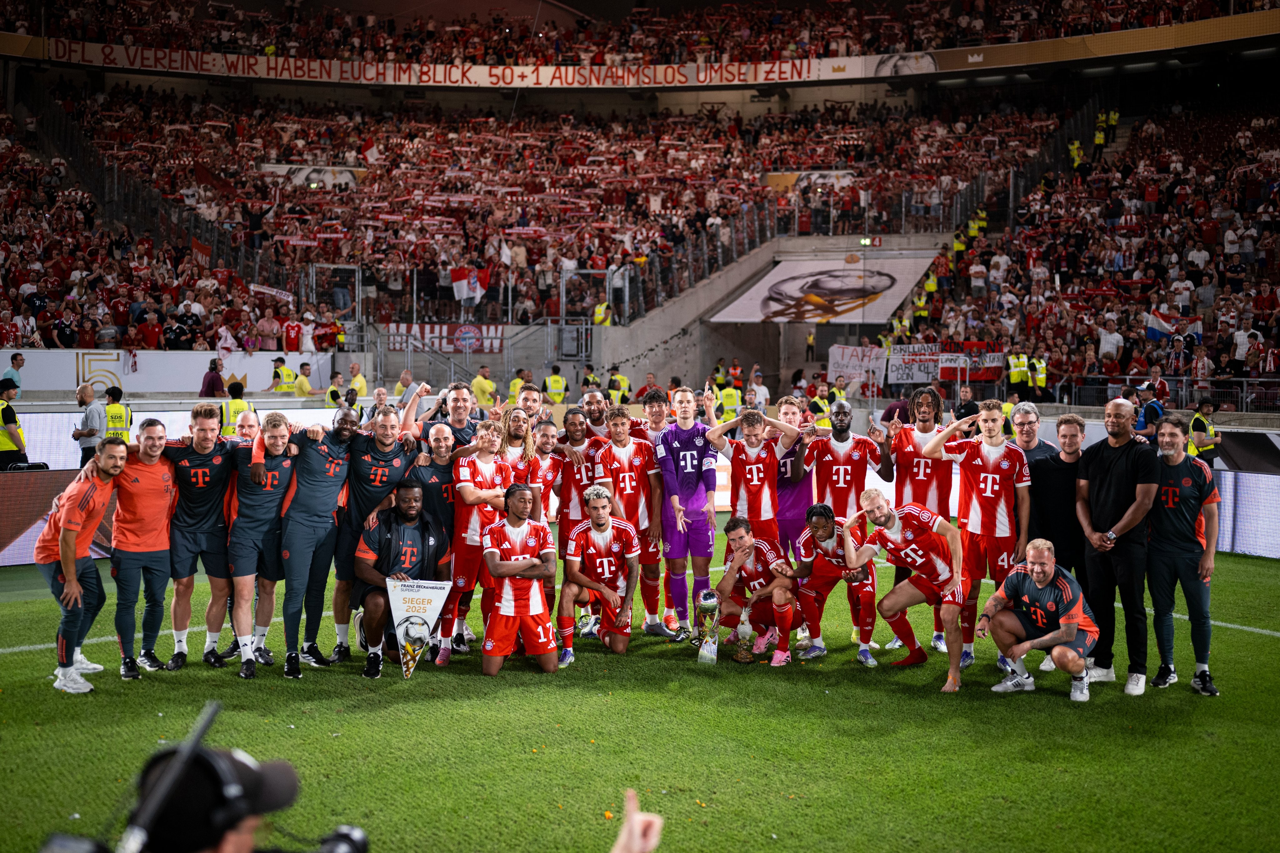 Dominant Bayern beat Stuttgart to seal Supercup