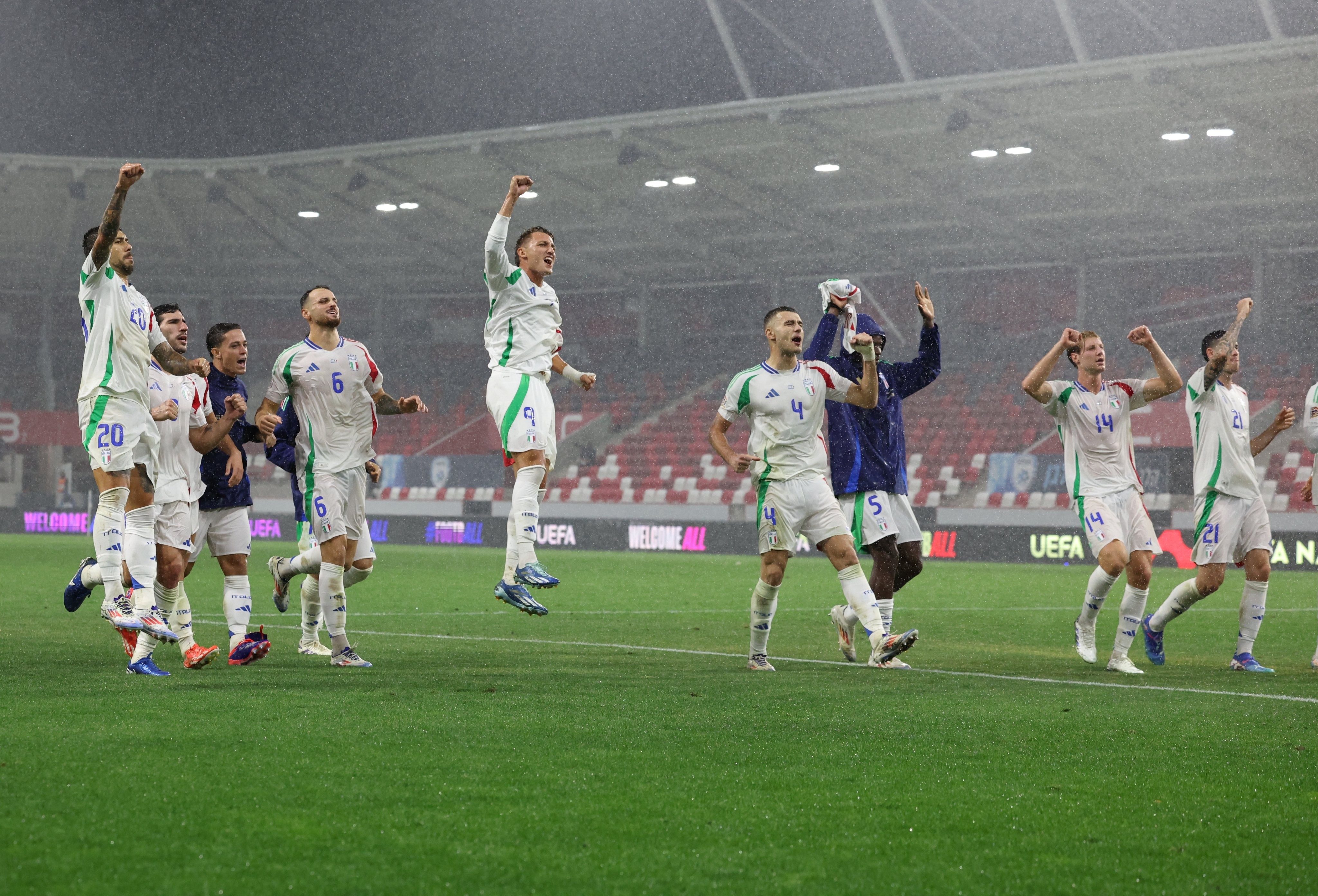 Frattesi and Kean full control