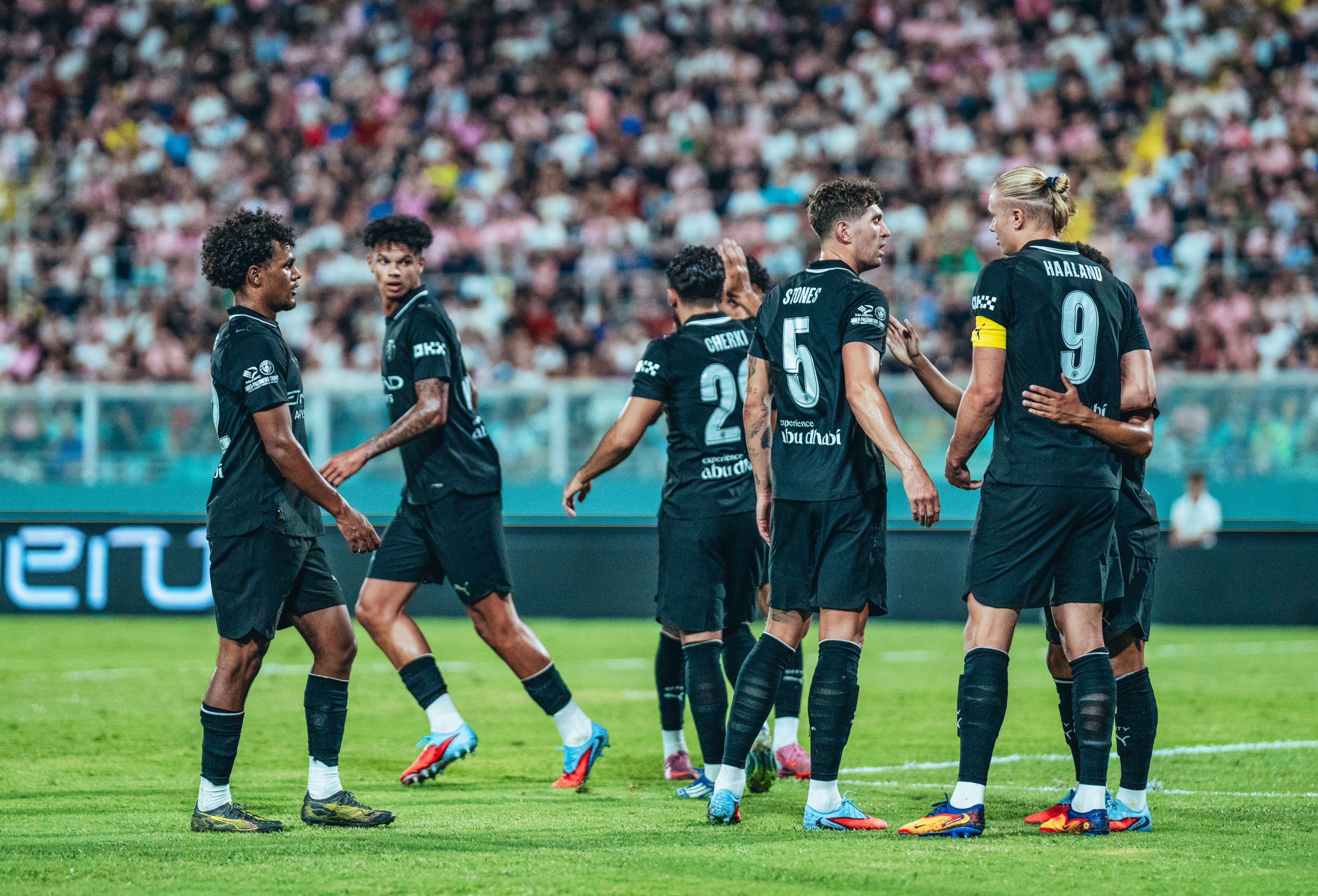 Guardiola is happy with the brilliance of Man City's new players against Palermo