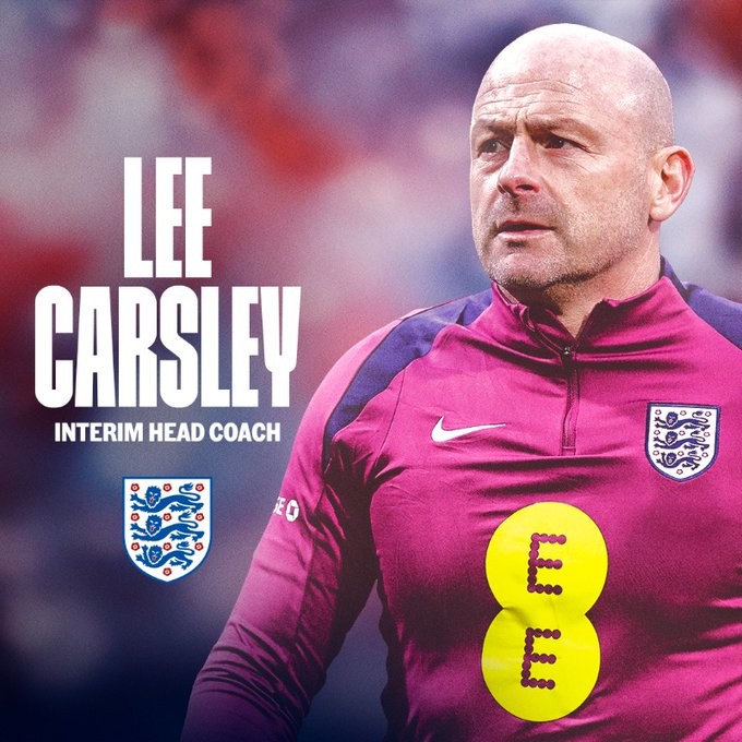 Lee Carsley has been appointed interim head coach of the #ThreeLions ahead of the start of our #NationsLeague campaign.
