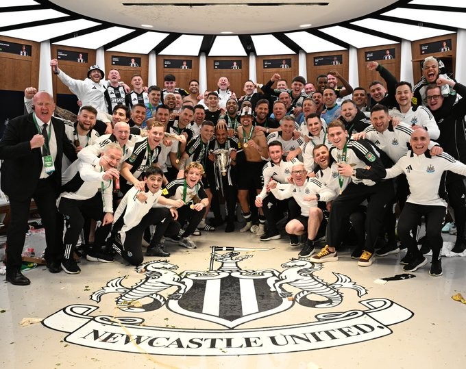 Liverpool 1-2 Newcastle/WE ARE NEWCASTLE UNITED  CARABAO CUP WINNERS