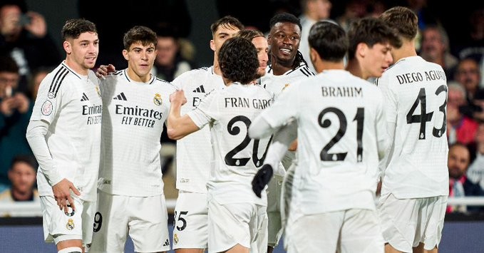 Real Madrid Advances to Copa del Rey Round of 16; Thrashes Deportiva Minera