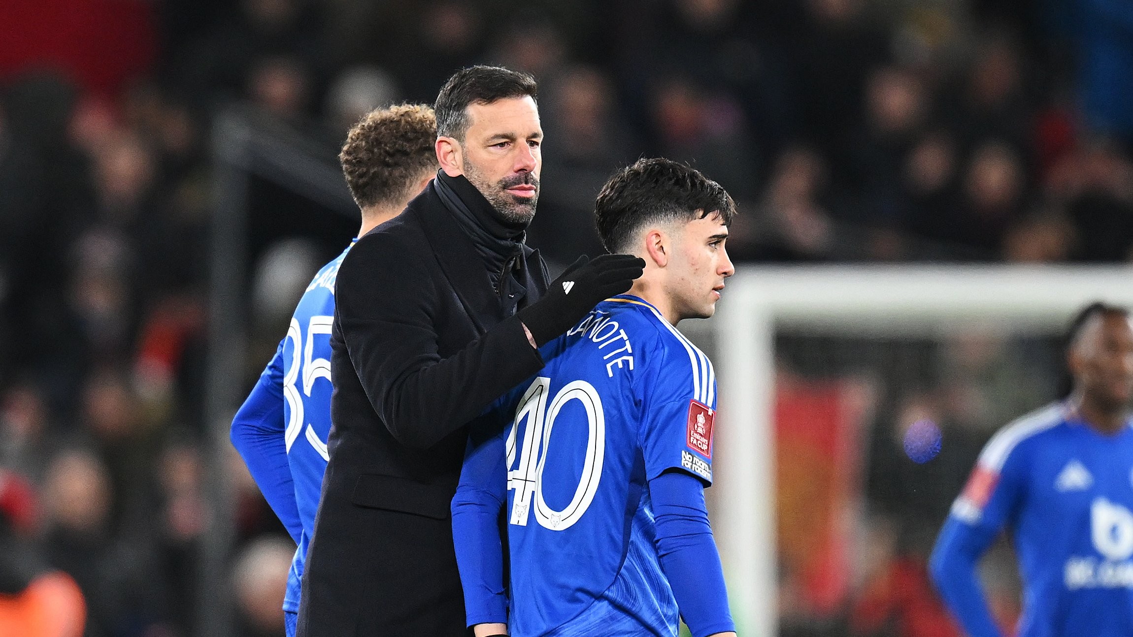 Ruud van Nistelrooy rages