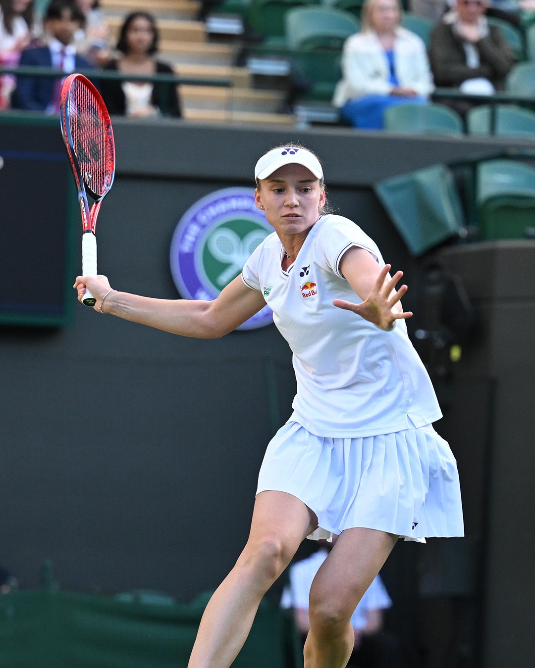 Rybakina far too strong for Wozniacki