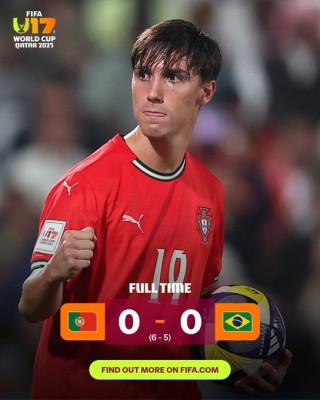 ?? Portugal beat Brazil on penalties to advance to the #U17WC final ?