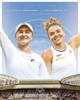 Our 2024 ladies' singles final is set 