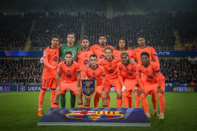  Club Brugge 3-3 FC Barcelona: Manic game ends all square