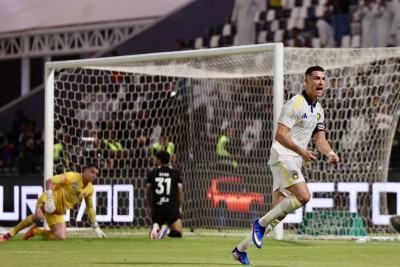 Cristiano Ronaldo reaches the 100-goal mark in an Al Nassr shirt
