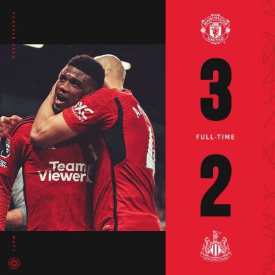 Man Utd 3-2 Newcastle