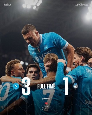 Napoli beat Atalanta 3-0