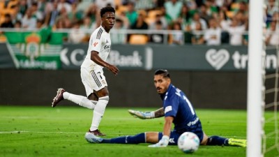 Real Madrid drew against Betis at La Cartuja.