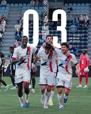 Saint-Germain moves away from the lead