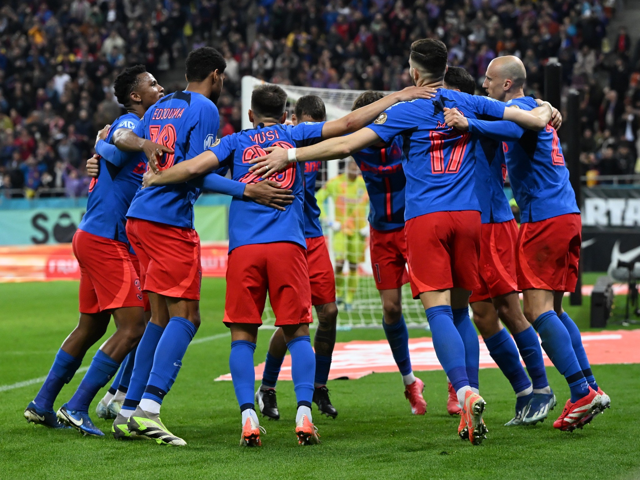 The Romanian champions won 1-0 against FC Universitatea Cluj/FCS comeback to top