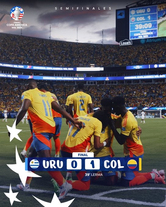 Uruguay 0-1 Colombia: Player ratings as Colombia advance to Copa America 2024 final despite Daniel Munoz red card